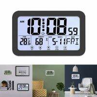 【jw】☞  Large Number Wall Student Alarm Temperature Humidity Calenda Display Setting Decoration