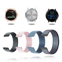 {TATLLr}20มม. 22มม. 18มม. สายรัดไนลอนสำหรับ Garmin Vivoactive 3 4 4S Band Watch Venu 2 2S SQ Forerunner 645 245สร้อยข้อมือสายรัดห่วงไนลอน