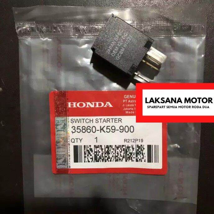 Relay Switch Stater Power Starter Honda Vario 125 150 PCX Beat Pop Esp