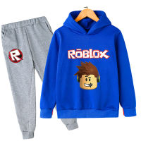 Robloxing 2PCS Long Short Baby Boys Clothing Sets Autumn Long Sleeve+pant Kids Girls Clothes Sets Cartoon Fashion Pants Suit New