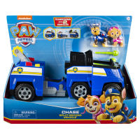 สินค้าขายดี!!! ของเล่น รถ ตุ๊กตา เชส พาว พาโทรล PAW Patrol, Chase Split-Second 2-in-1 Transforming Police Cruiser Vehicle ของแท้ ของเล่น โมเดล โมเดลรถ ของเล่น ของขวัญ ของสะสม รถ หุ่นยนต์ ตุ๊กตา โมเดลนักฟุตบอล ฟิกเกอร์ Model