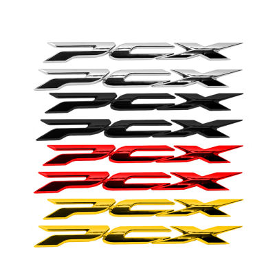1คู่3D ตัวอักษรตราสัญลักษณ์สติ๊กเกอร์ถังล้อ PCX สติกเกอร์สำหรับฮอนด้า PCX125 PCX150 PCX 125 150อุปกรณ์เสริมรถจักรยานยนต์