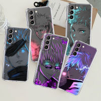 Jujutsu Kaisen Clear Case For Samsung Galaxy S22 S20 FE S21 S10 S23 Plus Note 20 Ultra 10 Lite Soft TPU Phone Shell Phone Cases