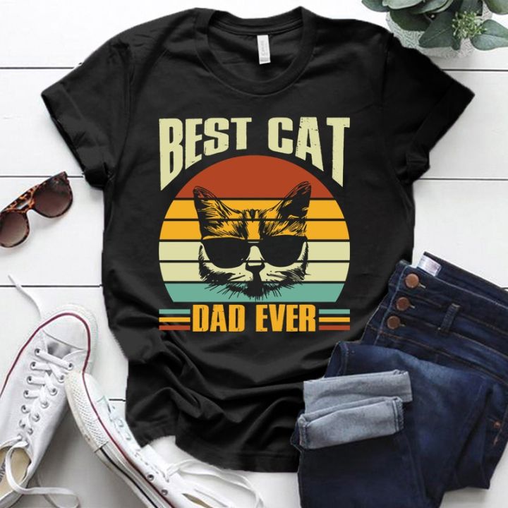 best-cat-dad-shirt-ever-cat-dad-t-shirt-graphic-cartoon-funny-cat-short-sleeve-tops-gift-100-cotton-t-shirt
