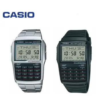 Jam casio 2025 data bank