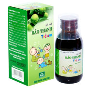 Bổ phế Bảo Thanh trẻ em, hỗ trợ làm giảm các triệu chứng ho, đờm ở trẻ em