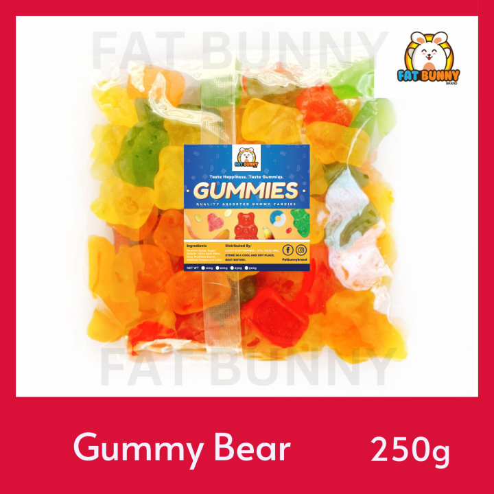 Fat Bunny Gummy Candies Bear 250g Gummy Candy Lazada PH
