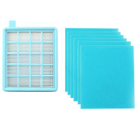 7Pcs/Lot Filter Mesh HEPA Filters for Vacuum Cleaner FC8515 FC8516 FC8517 FC8470 FC8471 FC8630 FC8631 FC8632