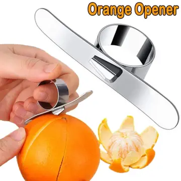Stainless Steel Lemon Orange Peeler Practical Fruit Grapefruit Opener  Cutter Kitchen Gadgets For Household Tools Orange
