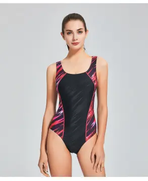 Plus Size M-5XL Sports One-piece Swimwear Women Short Sleeve Conservative  Swimming Suit Competition Swimsuit Rash Guard Bathing Suit