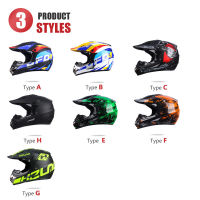 UCHOOSE Motorcycle Helmet Professional Motocross Off-Road Helm Children Moto Bike Accessories A Capacete De Moto Ike Downhill