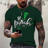 เสื้อยืดวันละ3.17แฮปปี้ St.patrick S Day ผู้ชายเสื้อยืดสีเขียวเทศกาลไอร์แลนด์เสื้อยืดผู้หญิงแฟชั่นเสื้อยืดเสื้อยืดฮาราจุกุแขนสั้นสตรีท Shi