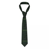 Deconstructed Binary Code Unisex Neckties Casual Polyester 8 cm Wide Neck Tie for Men Accessories Gravatas Gift