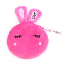 Wallet Purse for Kids Girl Korean Cute Cartoon Kids Wallet Plush Key Bag Coin Bag Girls Small Coin Purse
