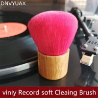 1PC Wooden Handle Cleaning Brush Soft Brush Cleaner for Vinyl LP Player Accessories