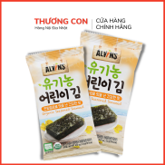 Rong biển tách muối hữu cơ Alvins cho bé 7m+ HSD T9 2023