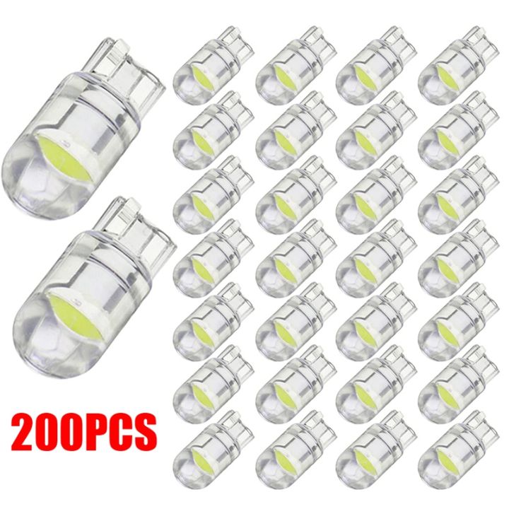 200x-w5w-led-t10-car-light-led-bulbs-license-plate-lamp-cob-glass-6000k-white-auto-automobiles-license-plate-lamp-dome-read-drl-bulb-style-12v-white