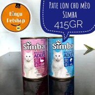 TIẾT KIỆM Pate lon cho mèo SIMBA lon 415gr thumbnail