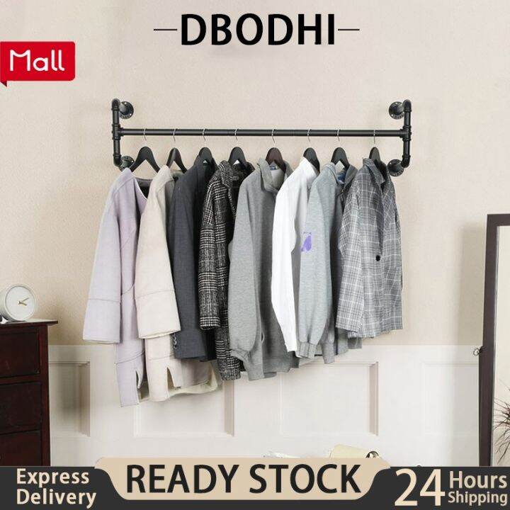 ☃ﺴ DBODHI Metal Coat Hat Rack Detachable Wallmounted Clothes Hanger