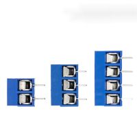 20ชิ้น KF301 2จุด3จุด4จุดสีฟ้า KF301-5.0 KF301สกรู5.0มิลลิเมตรตรงขา PCB สกรูขั้วบล็อกเชื่อมต่อประกบประเภท