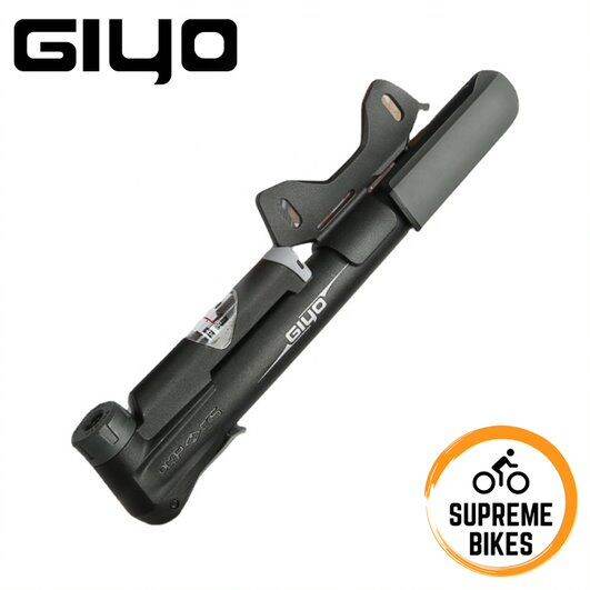 Giyo GP63CP 130psi Smart Valve Pocket Bicycle Pump with Gauge Lazada PH
