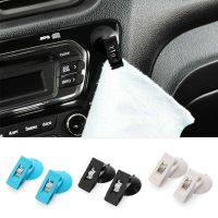 【CC】☬ↂ  2pcs Car Window Mount Clip Cup Card Clamp Curtain Fixing Tools Bill Holder