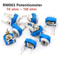 20pcs RM065 RM-065 100 200 500 1K 2K 5K 10K 20K 50K 100K 200K 500K 1M ohm Trimpot Trimmer Potentiometer variable resistor