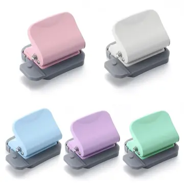 1PC Mini Paper 6-Hole Puncher DIY A4 B5 A5 Loose Leaf Bind Hole Punch  Mannual Paper Cutter Machine Notebook Diary Binding Office