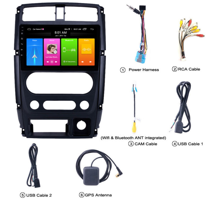 acodo-android-12-car-radio-multimedia-video-player-for-suzuki-jimny-2007-2012-gps-navigation-auto-carplay-2-din-dvd-ips-touch-screen-wifi-wireless-carplay-recorder-bt-fm-steering-wheel-controls-stereo
