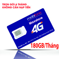 Sim 4G Mobifone 180GB Tháng Trọn gói 6 tháng Không Cần Nạp Tiền CS6N thumbnail