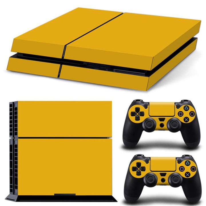 white-color-new-design-controller-vinyl-skin-sticker-for-ps4-decal-skin-cover-for-ps4-console-2pcs-controller-protection-skins