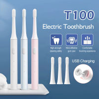 Xiaomi Mijia Mi รุ่น T100 - แปรงสีฟันไฟฟ้าอัลตราโซนิก USB ชาร์จ กันน้ำ - Sonic Electric Toothbrush