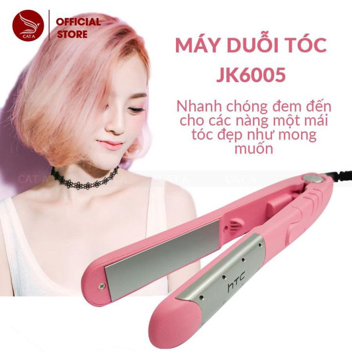 Máy Ép Tóc Htc - JK6005 là một trong những sản phẩm phải có cho những cô nàng yêu thích kiểu tóc uốn xoăn đẹp. Với thiết kế hiện đại, sản phẩm giúp bạn tạo nên những kiểu tóc đa dạng và bền đẹp. Hãy cùng xem hình ảnh liên quan để chọn cho mình một sản phẩm tốt nhất nhé!