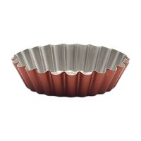 Non-Stick Tart Quiche Flan Pan แม่พิมพ์พายเค้กแม่พิมพ์ Cupcake ไข่ Tart Tartlet เบเกอรี่แม่พิมพ์ Cupcake พิซซ่า Pan Bakeware