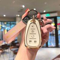 ❖⊙卍 5 Buttons Key TPU Car Key Case Cover For Chevrolet Chevy Malibu Equinox Traverse Camaro Cruze Blazer Volt Bolt With Cute Bulldog