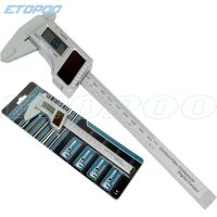 [COD] HUOTO 0-150MM 0.1MM carbon solar digital caliper