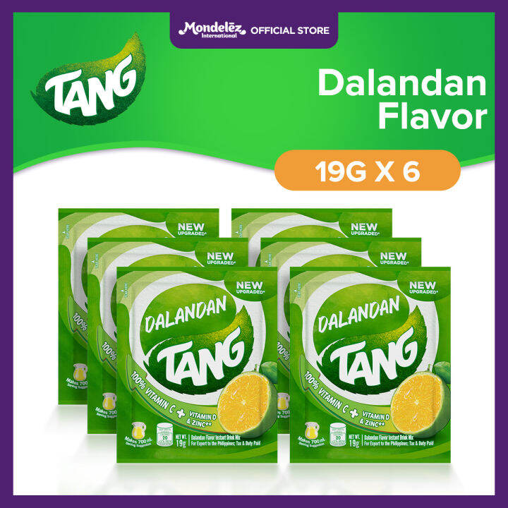Tang Instant Drink Mix Dalandan Flavor 19g with Vitamins and Minerals