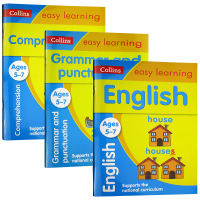 Collins Easy Learning children KS1 English exercise book 3 English original Collins Easy Learning KS1 grammar punctuation reading comprehension English elementary school 5-7 years old English elementary school extracurricular exercise book