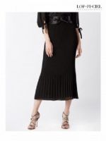 LOF FI CIEL PLEAT SKIRT CHIFFON (FM2DBL)