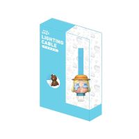 POP MART Crybaby Charging Cable for Apple or Android Type-C Collectible Cute Action Kawaii Gift Kid Toy Free Shipping