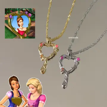 BYDOT Love Heart Birth Stone Necklaces Cute Diamond Castle Necklaces for  Kids Girl - Walmart.com
