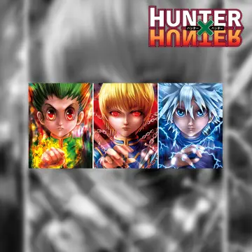Quadro Hunter X Hunter Anime Gon Killua Pôster C/ Moldura A3