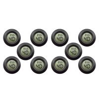 10-Pack Hygrometer Digital LCD Monitor Humidity Meter Gauge for Humidifiers Dehumidifiers Gre