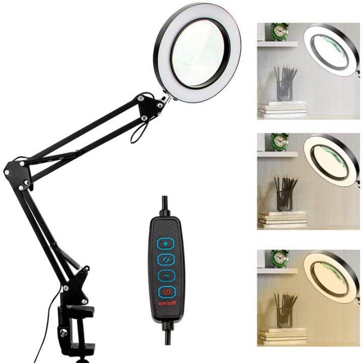 10x-magnifying-glass-with-light-and-clamp-3-color-modes-10-brightness-adjustable-magnifying-desk-lamp-for-crafts-reading