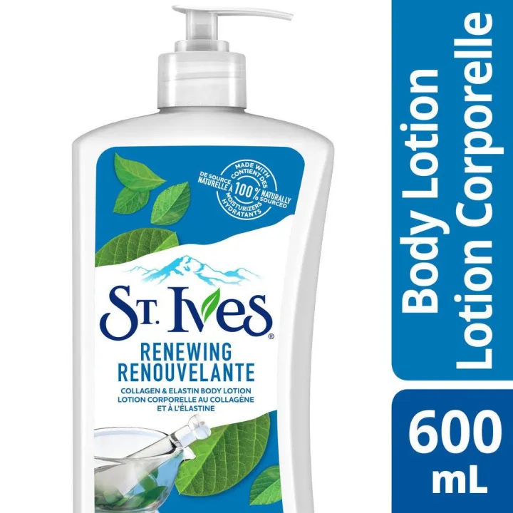 St. Ives Skin Renewing Collagen Elastin Body Lotion 600mL Lazada PH