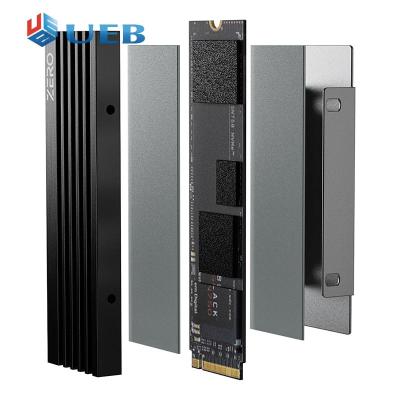 คูลเลอร์ SSD M.2พร้อมแผ่นความร้อนโซลิดสเตทไดรฟ์ทำความเย็น M.2 SSD ฮีทซิงค์สำหรับ M.2 NVME 2280 SSD