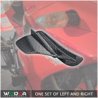 Injection Winglet Aerodynamic Wing Kit Vehicles Spoiler For Ducati Yamaha Suzuki Honda Kawasaki V4 H2 CBR650R Ninja Universal