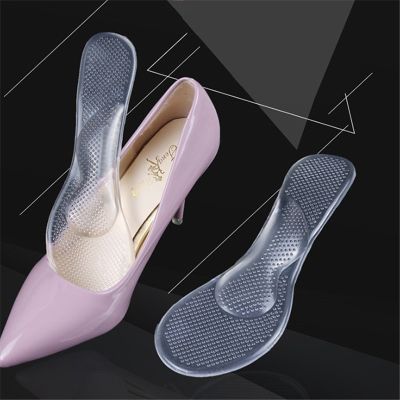 Women Silicone Foot Care Tools Insoles With Arch Support And Cushion Orthotic Orthopedic High Heel Shoes Inserts Pad 1Pair Shoes Accessories