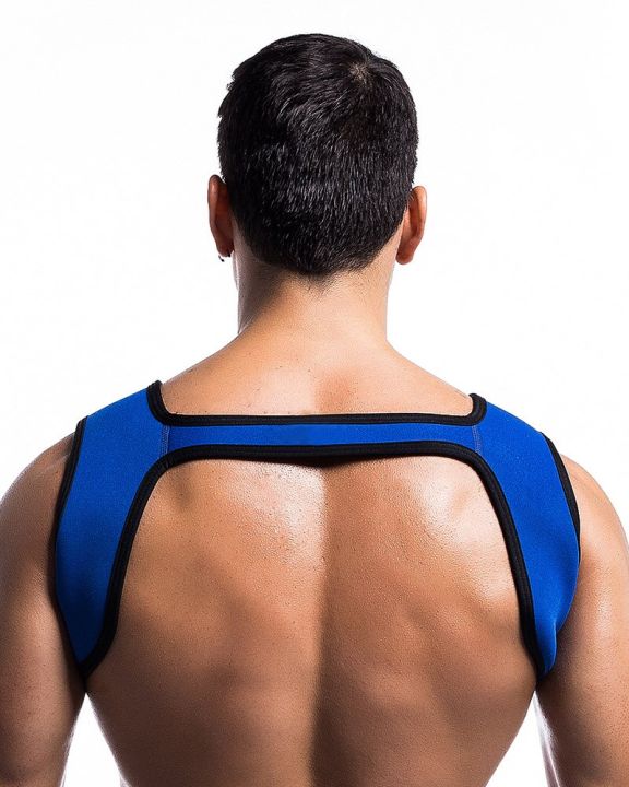 jockmail-ที่รัดไหล่เทียมออกกำลังกายของผู้ชาย-สายคล้องไหล่ออกกำลังกล้ามเนื้ออุปกรณ์ป้องกันชุดเกย์เสื้อกล้ามฟิตเนส