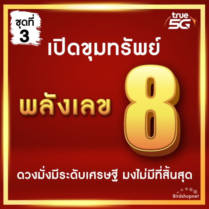 ชุดที่ 3) เบอร์มงคล True พลังเลข 8 หายาก คัดพิเศษ A+ ผลรวมดี เบอร์เสริมดวง  ไม่มีเลขเสีย ระบบเติมเงิน ไม่ติดสัญญา ย้ายค่ายได้ (ศาสตร์จีน) | Lazada.Co.Th